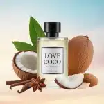Illustration Love Coco noix de coco vanille anis amande