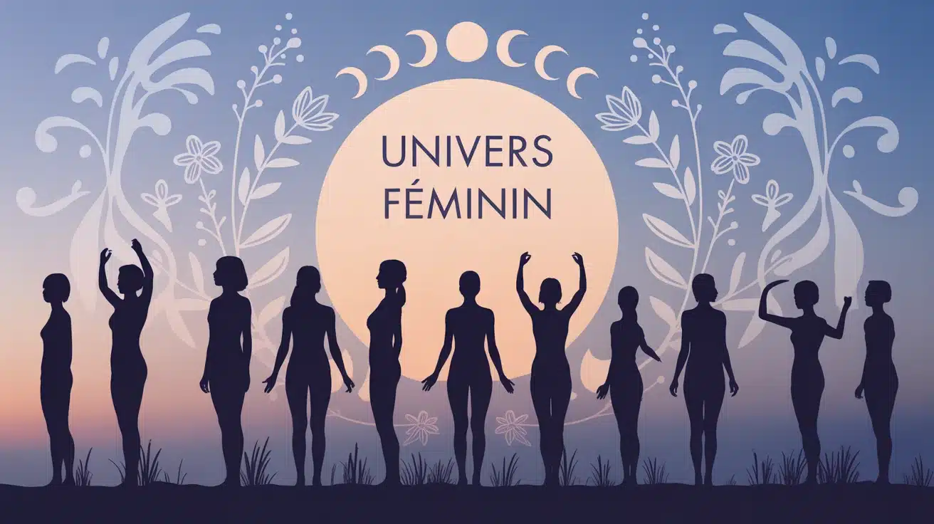 illustration univers féminin femmes affirmées bien-être