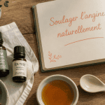 huile essentielle angine thym tea tree miel laurier