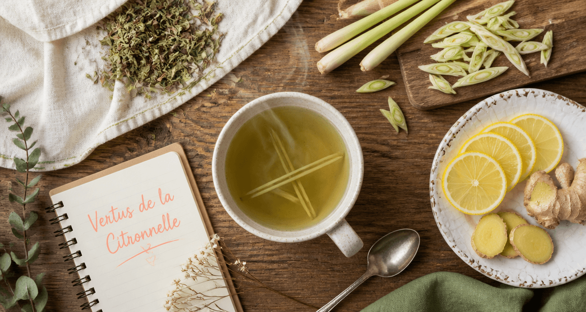 citronnelle bienfaits the tisane tasse et ingrédients