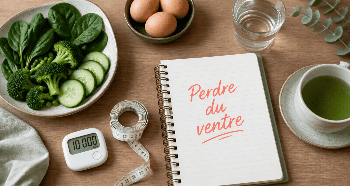 comment faire pour maigrir du ventre podomètre ruban légumes