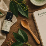 huile essentielle ravintsara bienfaits flacon feuilles