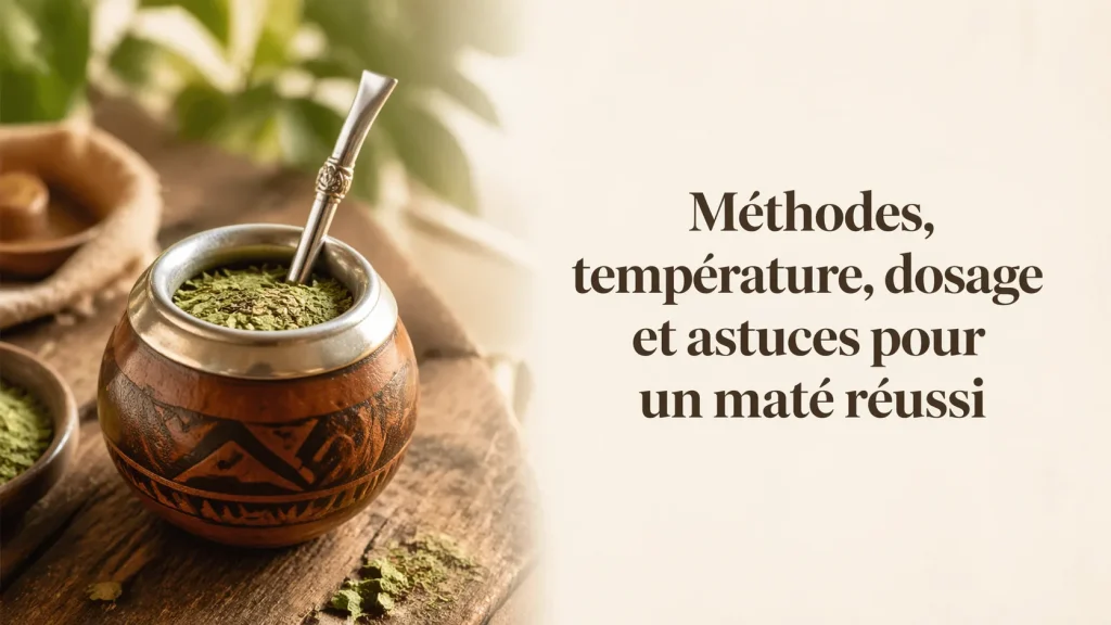Infusion de maté : guide complet pour savourer une énergie naturelle au quotidien