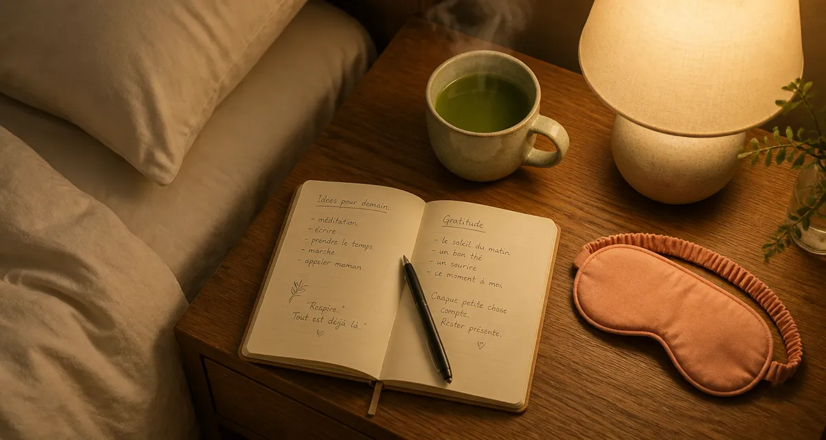 comment faire pour dormir quand on y arrive pas objets table de nuit