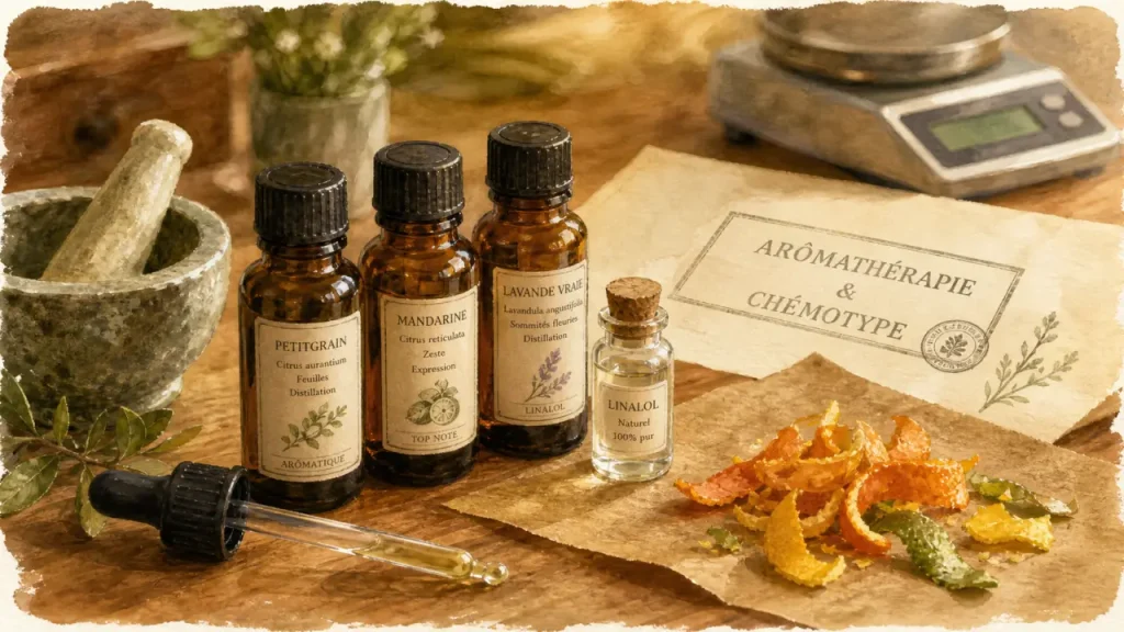 Huiles essentielles et essences : comprendre l’aromathérapie sans les confondre