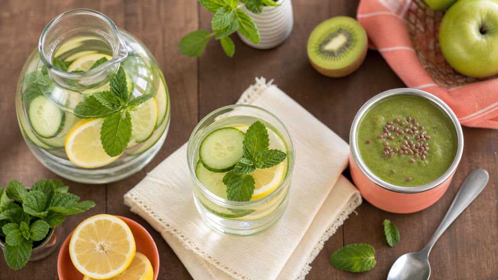 Boisson detox pour maigrir : ventre plus léger, recettes maison et limites à connaître