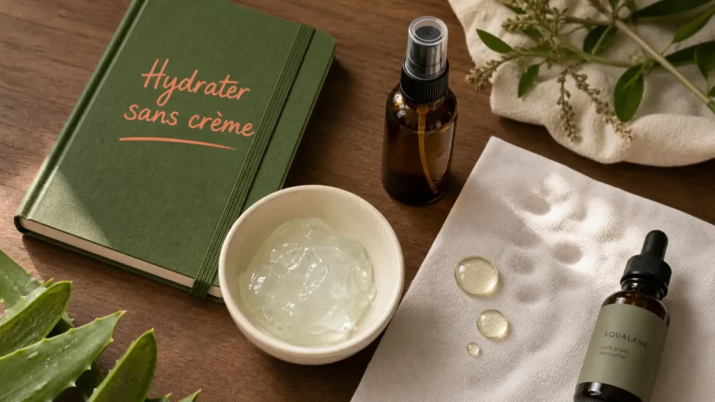Sans crème, comment hydrater sa peau ? Huiles, brumes et gestes simples