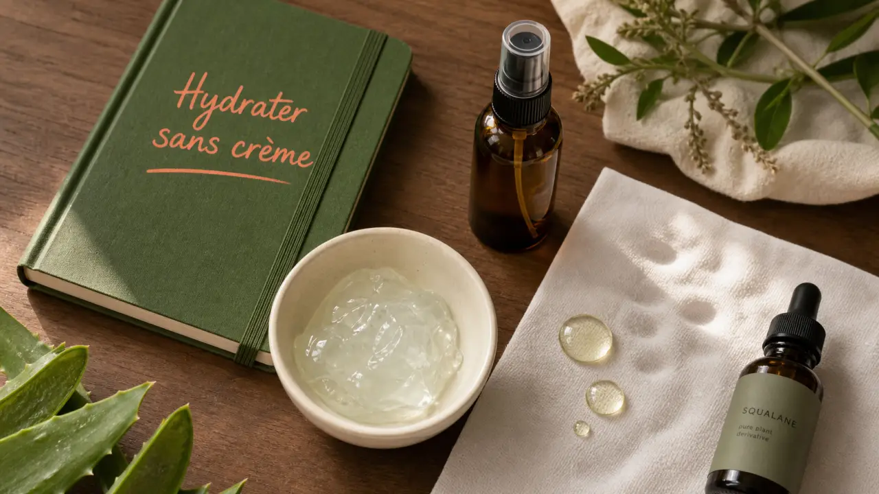 Comment hydrater sa peau sans crème : huiles, brume et gel d’aloé vera