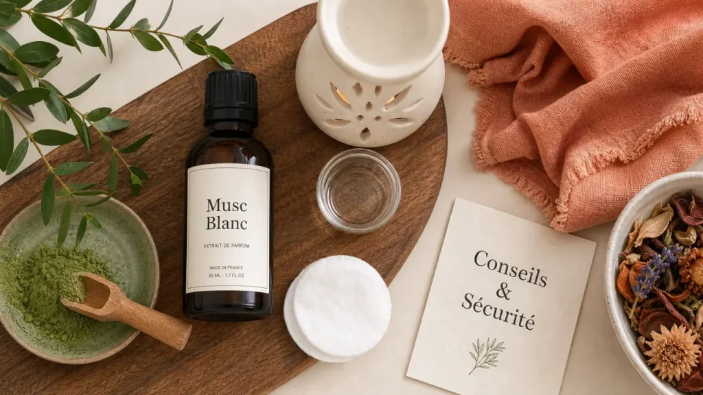 Huile essentielle de musc blanc : usages, bienfaits et conseils d’utilisation