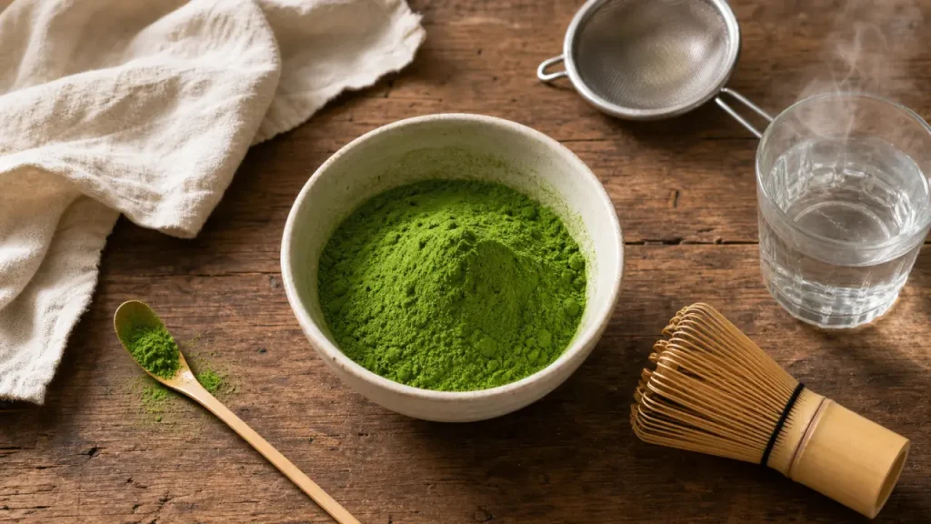 Matcha : énergie stable, antioxydants puissants et erreurs à éviter