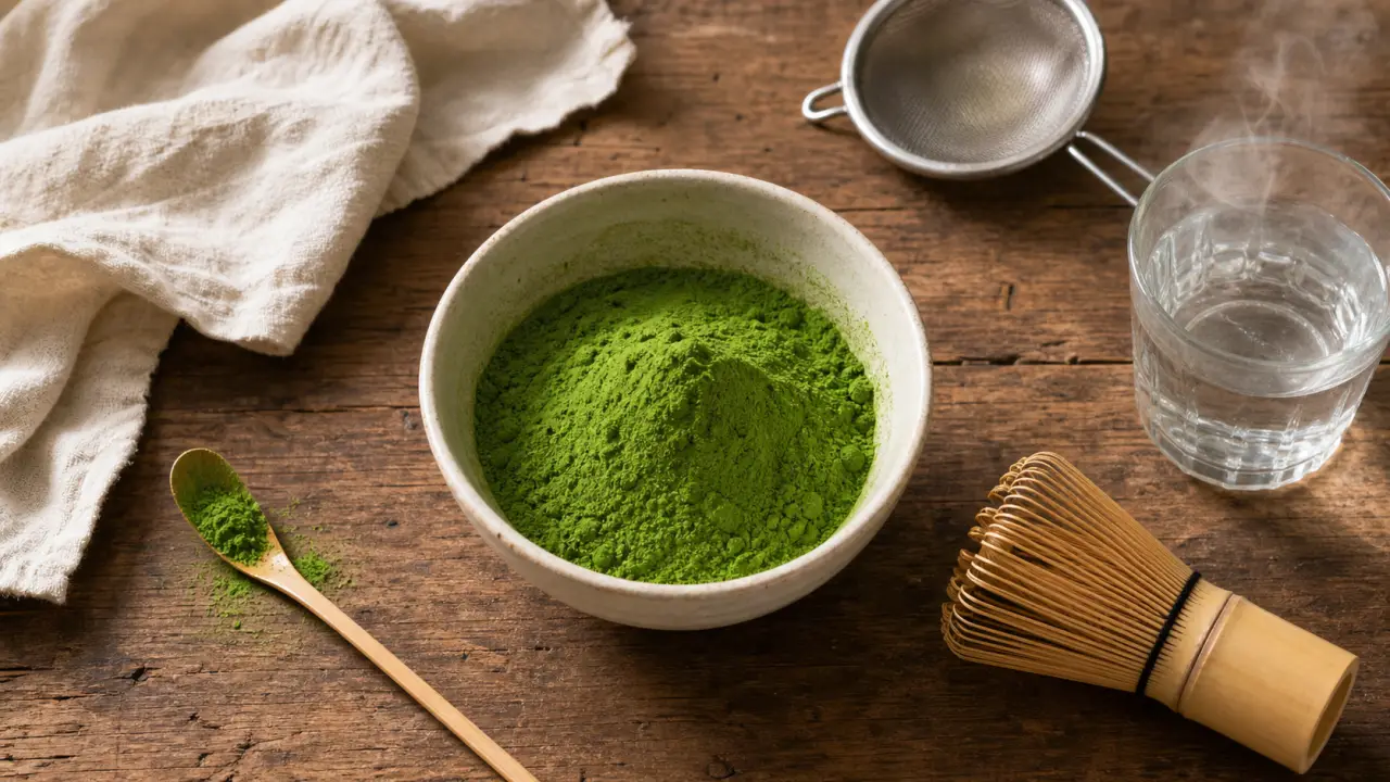 Quels sont les bienfaits du matcha : énergie stable et antioxydants