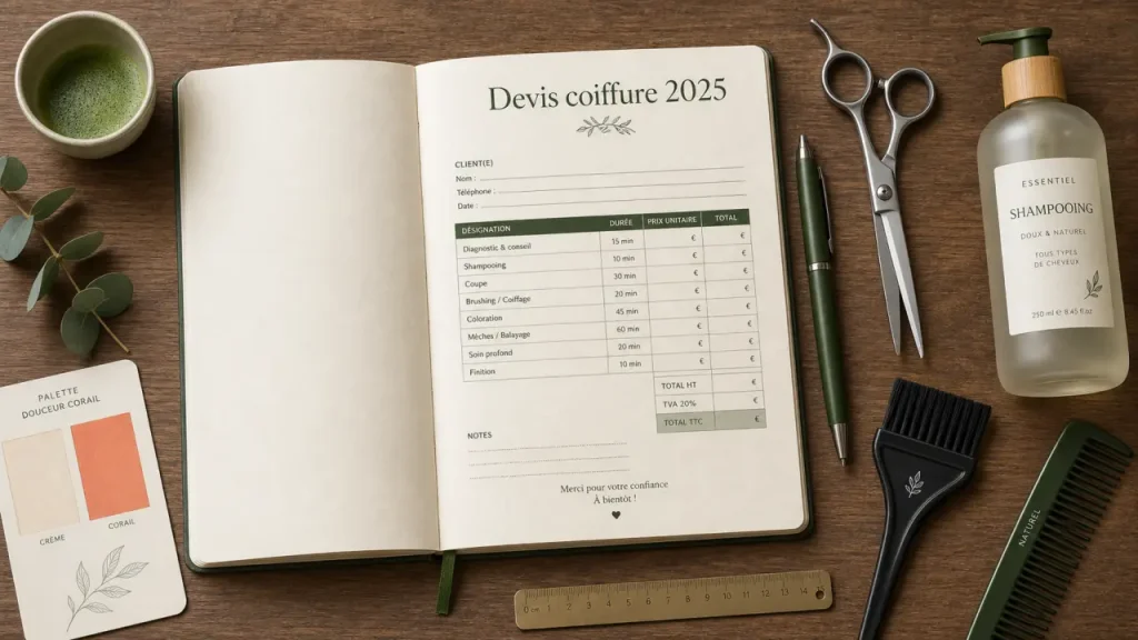 Tarif coiffure 2025 : les 4 leviers pour anticiper votre budget et comparer les offres