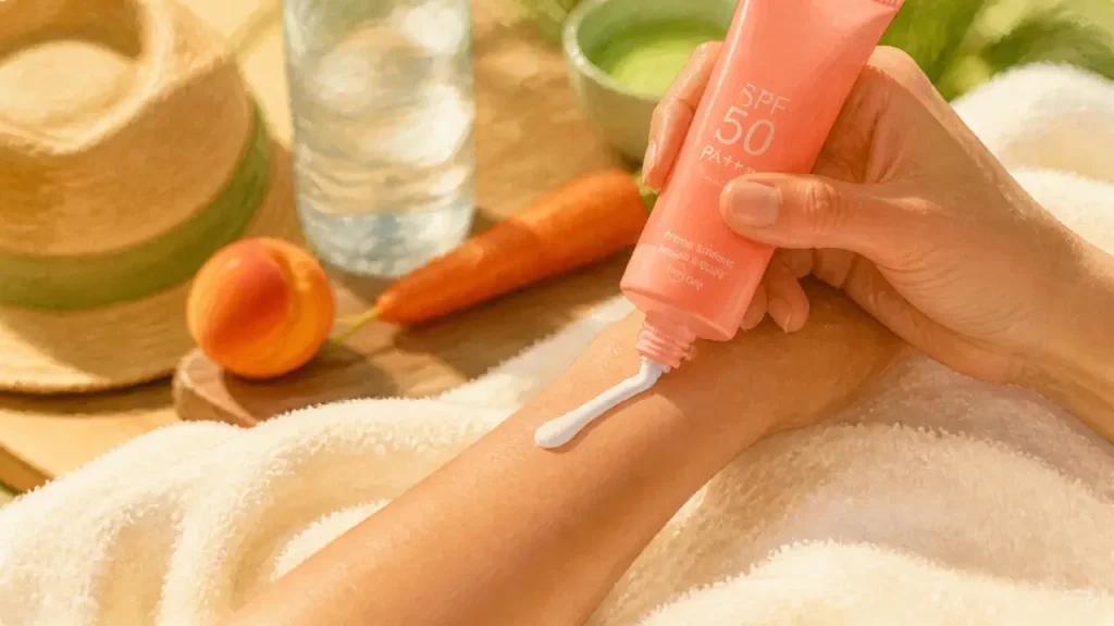 Bronzer naturellement sans brûler : préparer sa peau, choisir un SPF adapté et s’exposer par étapes