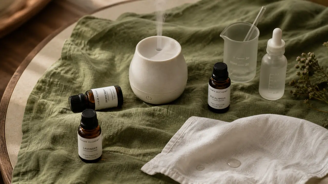 Comment diffuser huile essentielle sans irriter : diffuseur, huiles et mouchoir