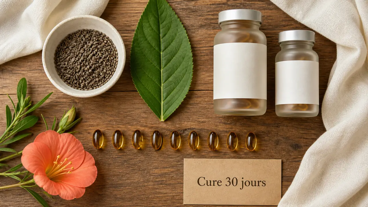 Cure onagre bourrache : combien de temps (30 jours) ? capsules et graines