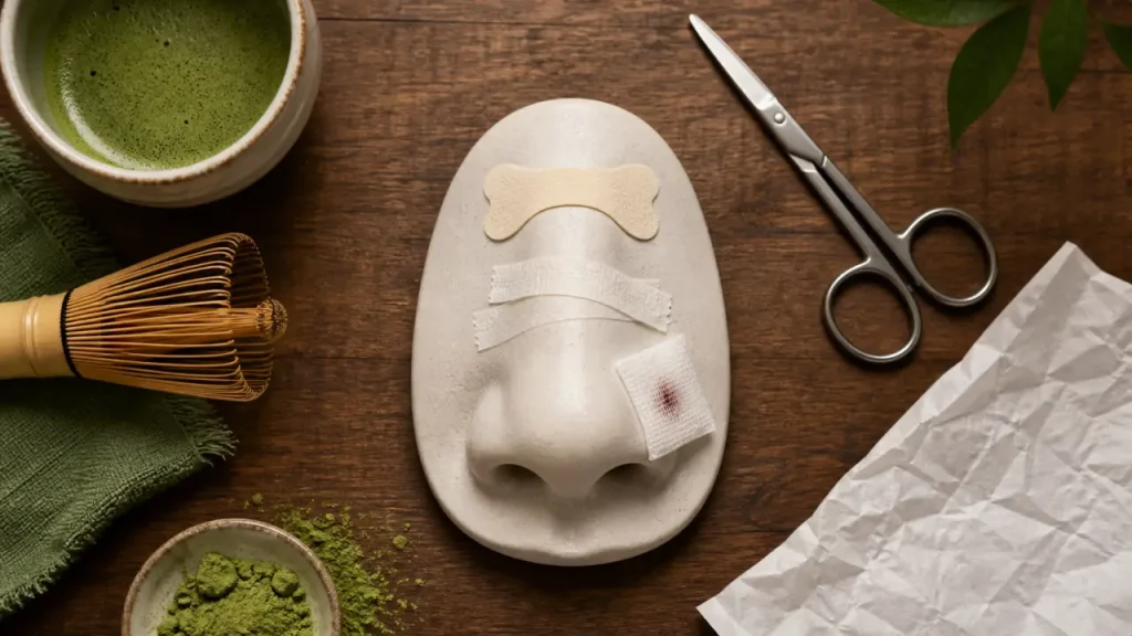 Bandelette nasale, strapping ou compresse : quel pansement pour nez choisir selon le besoin ?