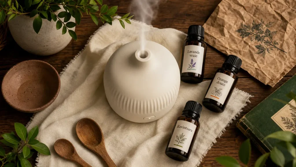 Quelle huile essentielle pour diffuseur choisir ? Lavande, ravintsara et agrumes selon le besoin