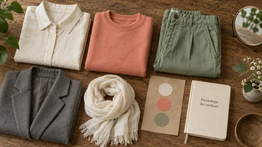 Psychologie des couleurs dans les vêtements : choisissez la teinte qui soutient votre image