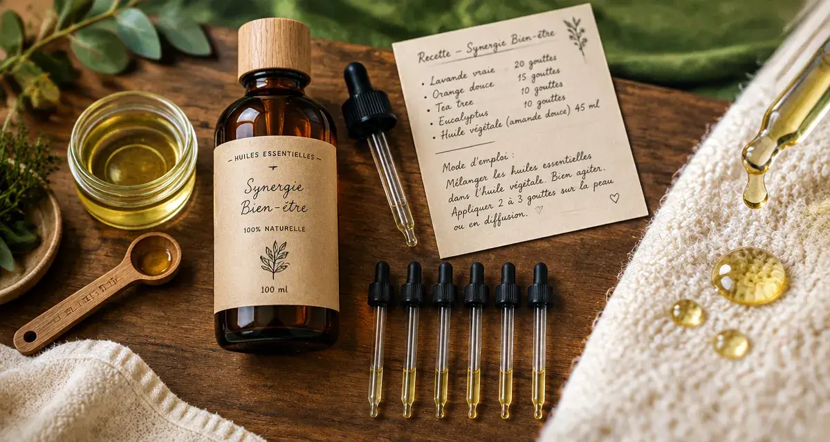 Recette huile essentielle brûle graisse : massage améliore la peau
