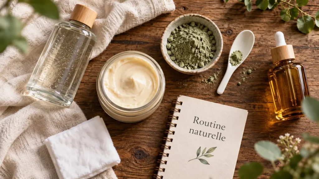 Soins naturels : une routine courte, sans citron ni recettes qui se conservent mal