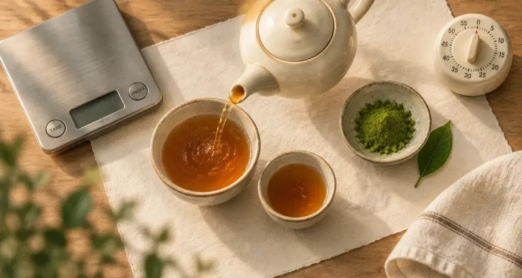 Thé et enfant : 3 mg de caféine par kg, l&rsquo;âge ne dit pas tout